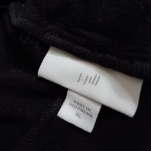 J.JILL WOMEN'S PULL ON FAUX LEATHER PANTS - Picture 13 of 13